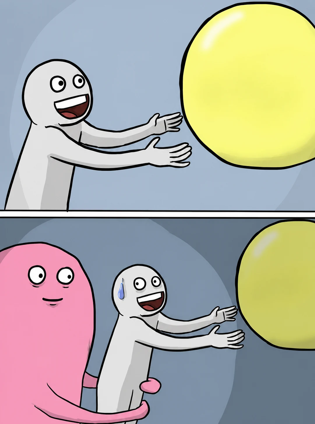 memo circular blank meme template